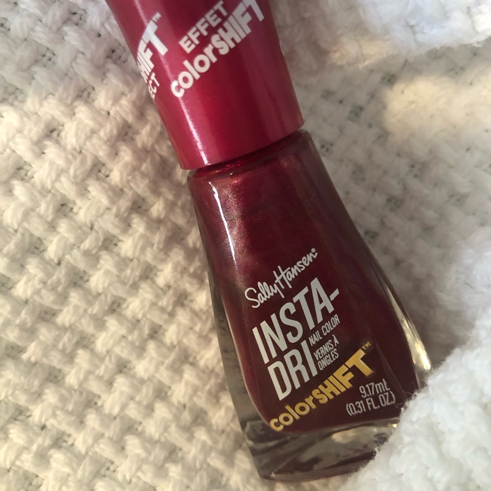 Sally Hansen Insta-Dri ColorShift Nail Polish - Deep Red Shimmer (0.31 oz)